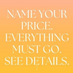 Everything in the closet !